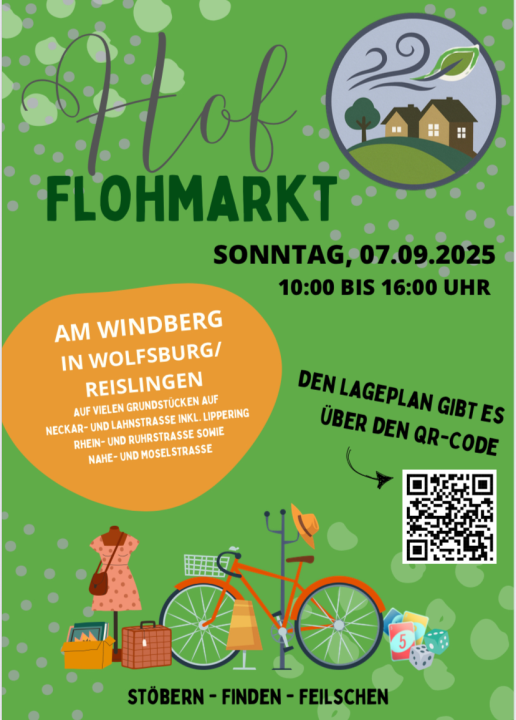 Erster Dorfflohmarkt am Windberg in Wolfsburg-Reislingen - Foto 1