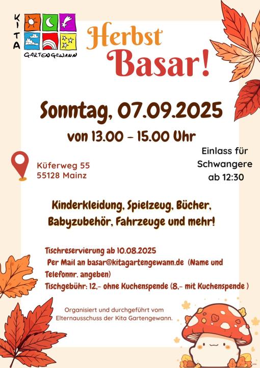  Herbstbasar der Kita Gartengewann - Foto 1
