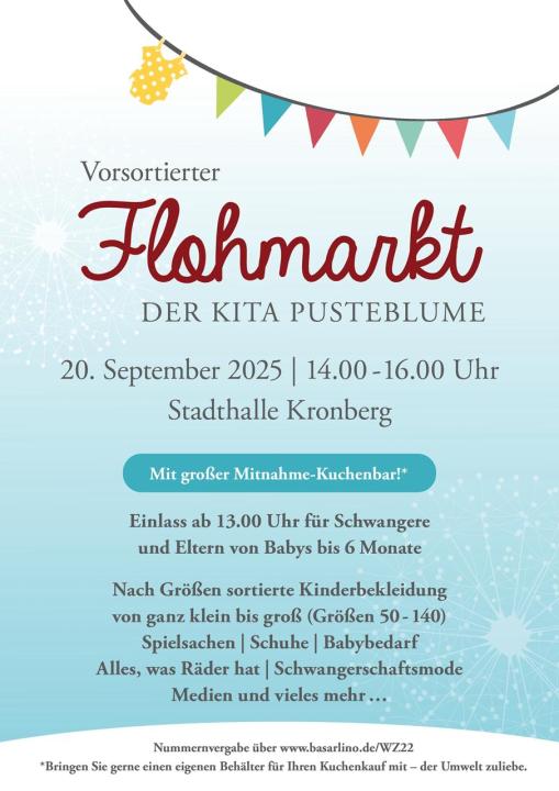  Vorsortierter Flohmarkt der Kita Pusteblume Kronberg - Foto 1