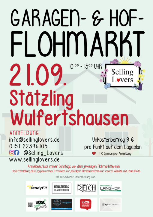 Selling Lovers Garagen- und Hofflohmarkt in Stätzling / Wulfertshausen - Foto 1