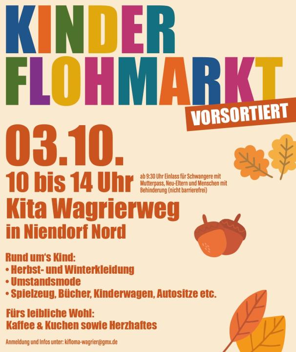 Kinderflohmarkt am 3. Oktober – Mode, Spielzeug & mehr - Foto 1