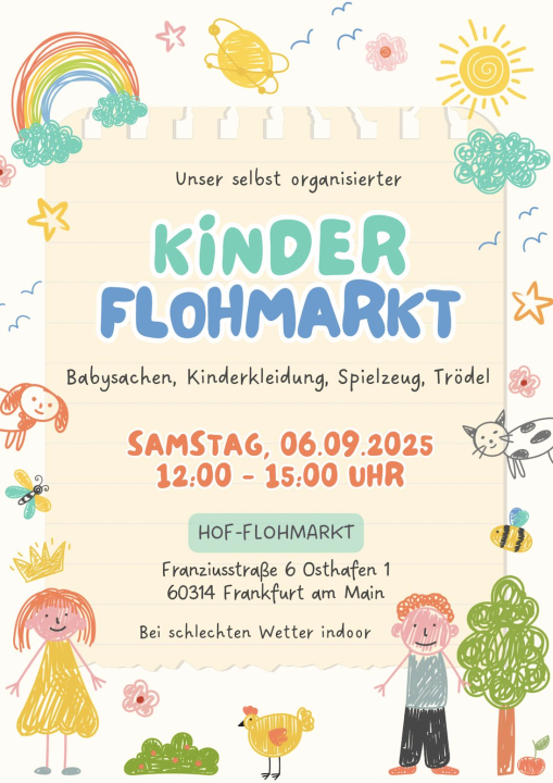 Unser selbst organisierter Kinderflohmarkt - Foto 1