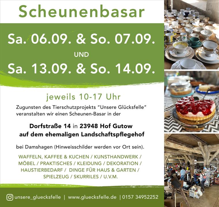 -Scheunen-Basar auf dem ehemaligen Landschaftspflegehof in Hof Gutow - Foto 3