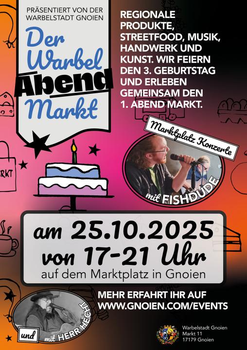 Der Warbel Markt unterm Sternenhimmel â der 3. Geburtstag - Foto 1