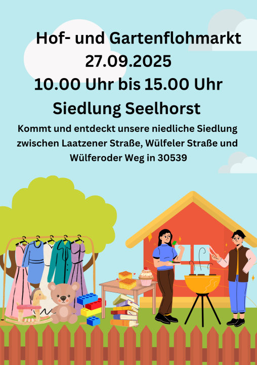 Garten- und Hofflohmarkt - Foto 1