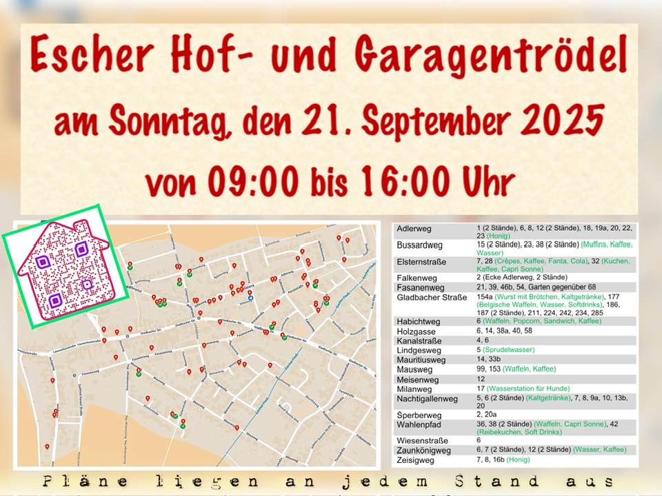 Escher Hof- und Garagentrödel - Foto 1