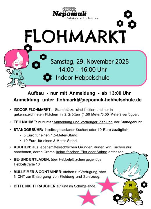 Großer Hebbel-Flohmarkt Indoor - Foto 1