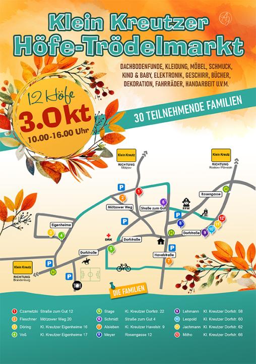  HÖFE-Herbst-TRÖDELMARKT Klein Kreutz - Foto 1