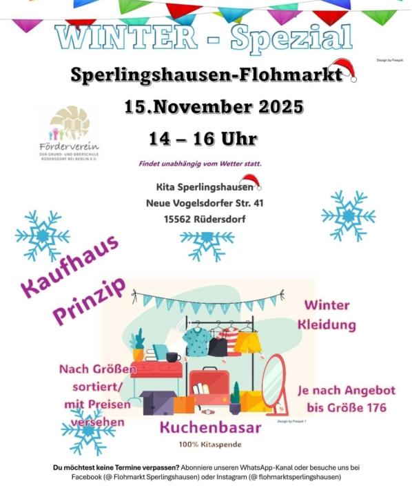  Sperlingshausen-Flohmarkt, Kinderflohmarkt im Kaufhausprinzip - Foto 1