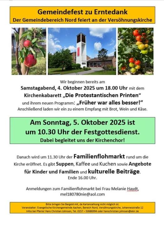  Familien Flohmarkt an Erntedank - Foto 1