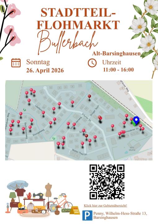  Stadtteil-Flohmarkt Neubaugebiet Bullerbach - Foto 2