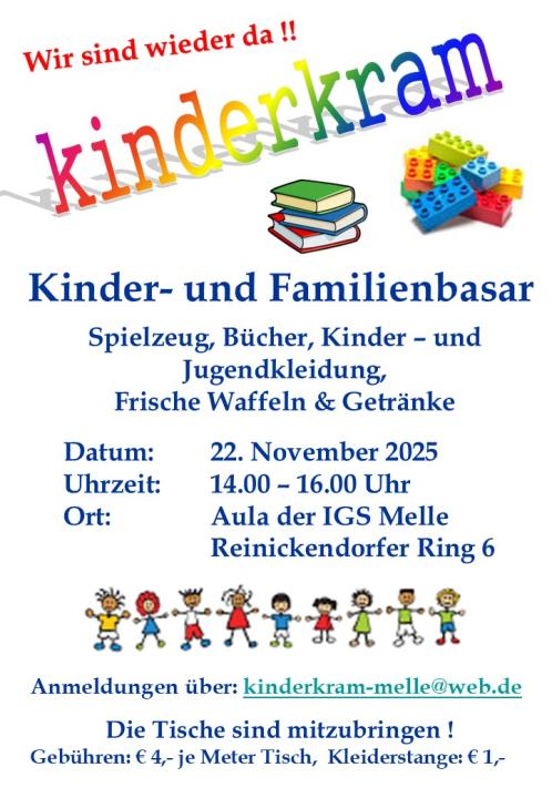  "kinderkram" Kinder- und Familienbasar - Foto 1