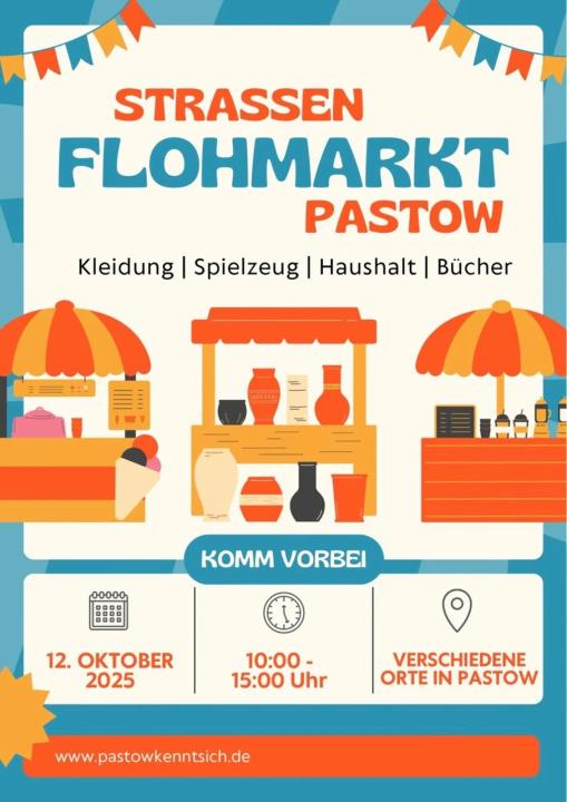 Strassen Flohmarkt Pastow - Foto 1