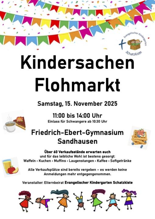 Kindersachen-Flohmarkt - Foto 1