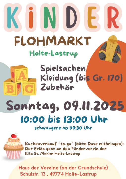 Kinder Flohmarkt Holte-Lastrup - Foto 1