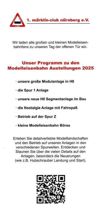  Modelleisenbahn-Ausstellung 38 Jahre 1. märklin-club Nürnberg e.V. - Foto 1