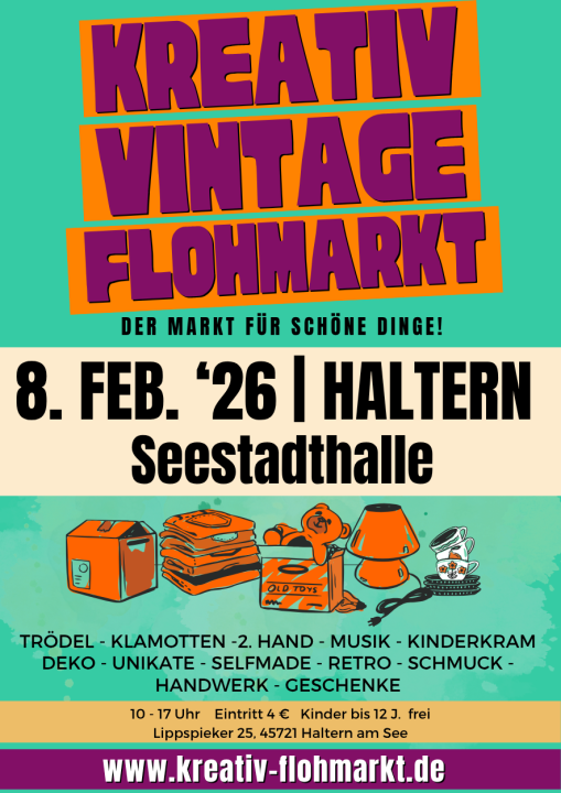  Kreativ-Vintage Flohmarkt Haltern am See - Foto 1