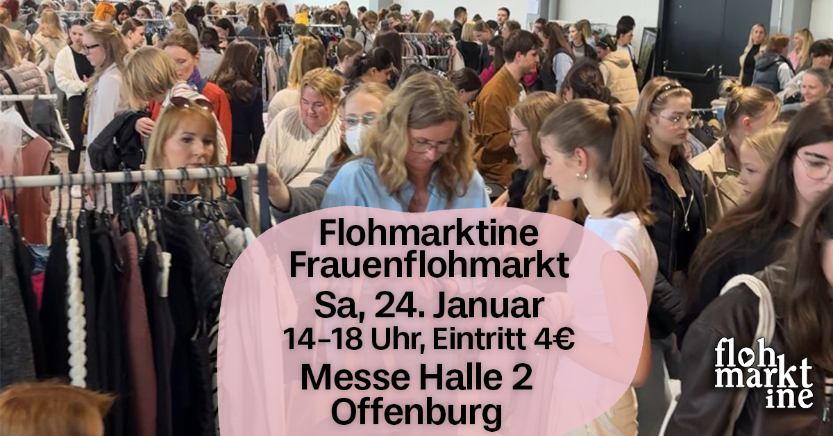  Flohmarktine Frauenflohmarkt / Mädchenflohmarkt!? Sa, 24. Januar Offenburg Messe - Foto 1