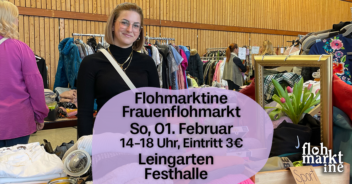  Flohmarktine Frauenflohmarkt / Mädchenflohmarkt!? So, 01. Februar Leingarten Festhalle - Foto 1