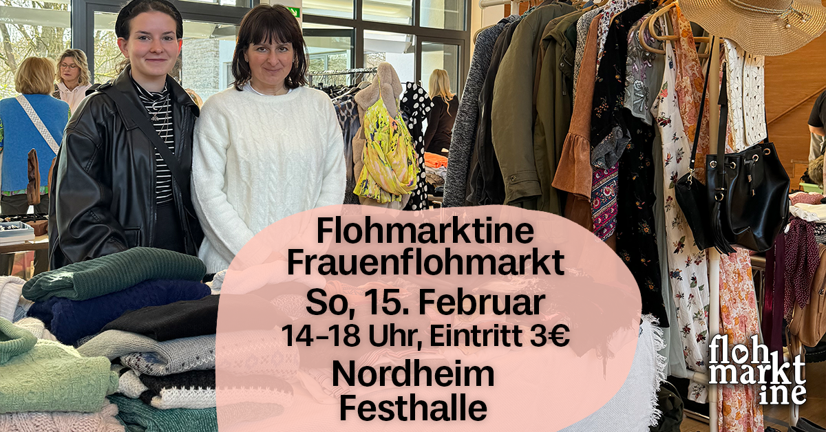  Flohmarktine Frauenflohmarkt / Mädchenflohmarkt!? So, 15. Februar Nordheim Festhalle - Foto 1