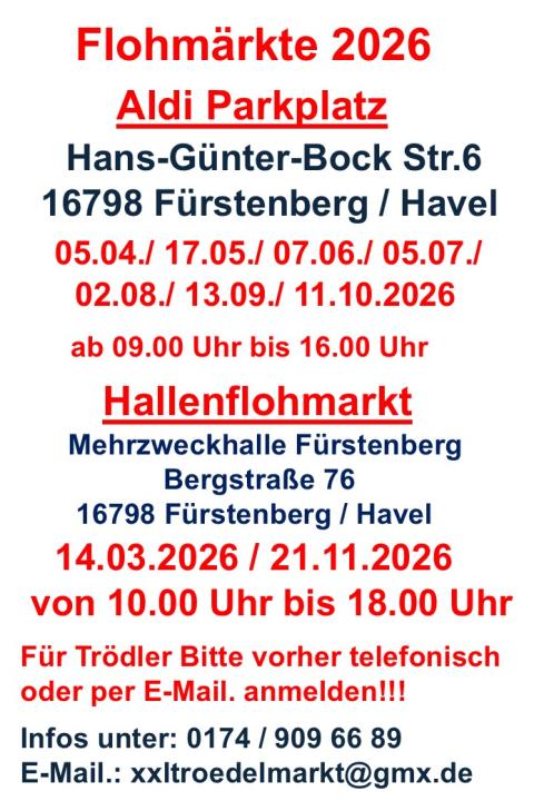  Flohmarkt auf dem ALDI Parkplatz - Foto 1