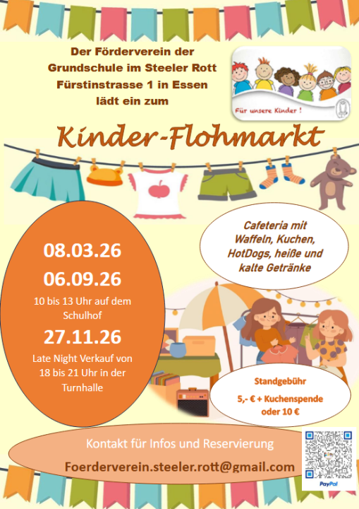 Late Night Kinderflohmarkt Im Steeler Rott - Foto 1