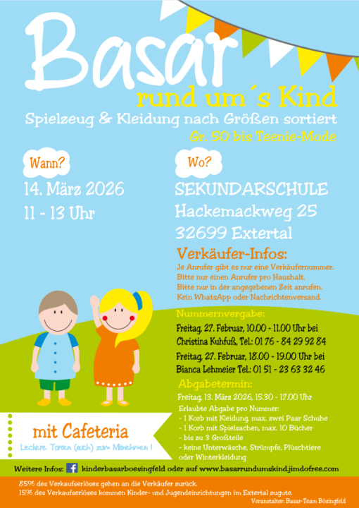  Basar rund um’s Kind Bösingfeld - Foto 1