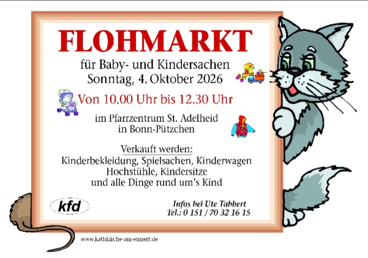  Baby - und Kindersachenflohmarkt, Pützchen - Foto 1