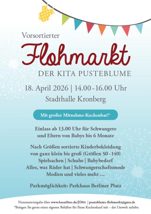  Vorsortierter Flohmarkt der Kita Pusteblume Kronberg - Foto 1