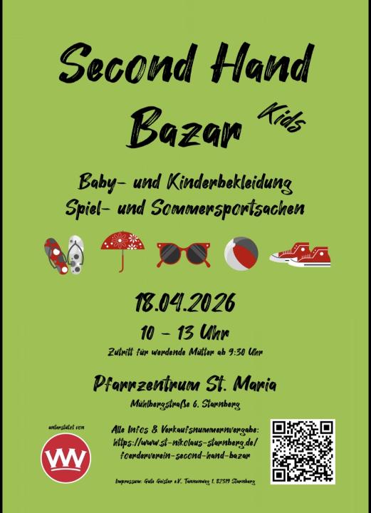  Frühjahres Second Hand Bazar Starnberg Kids - Foto 1