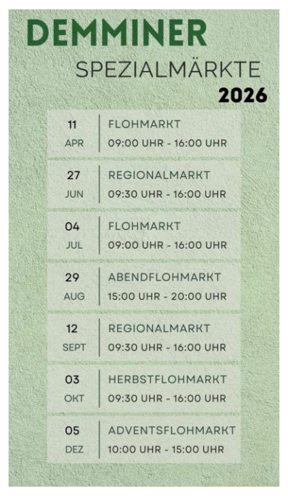  Abend Flohmarkt Hansestadt Demmin - Foto 1