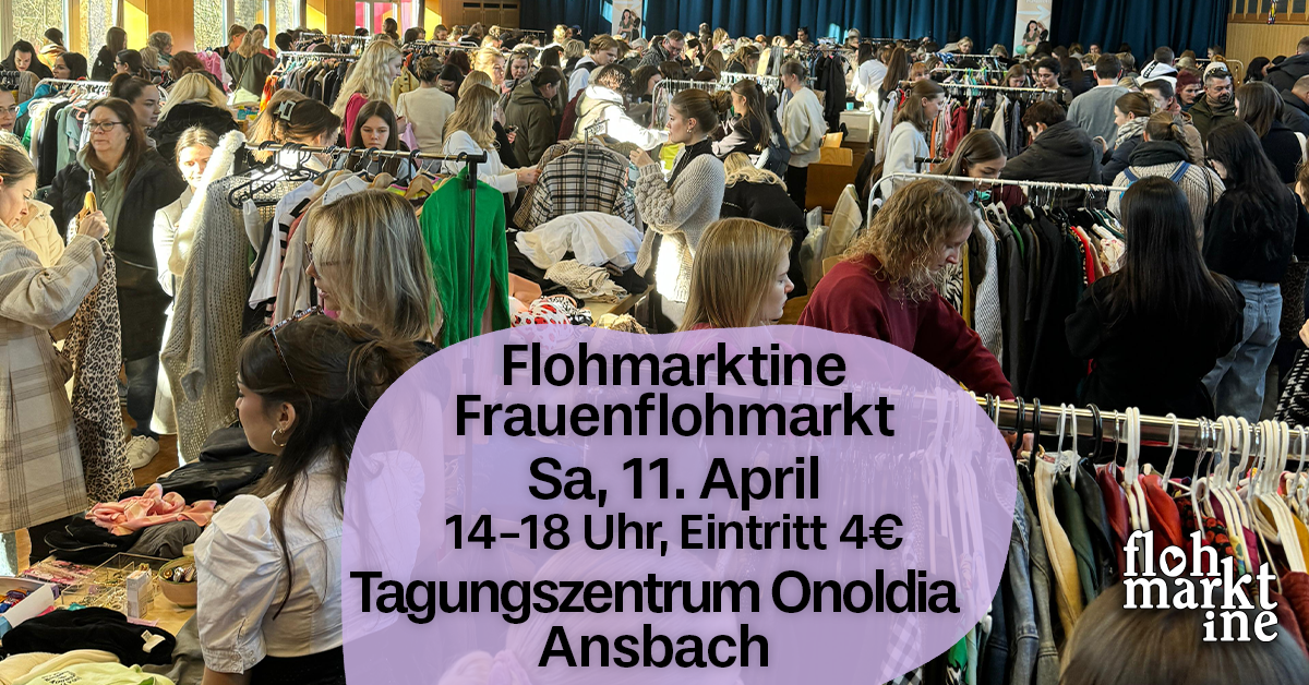  Flohmarktine Frauenflohmarkt / Mädchenflohmarkt! Sa, 11.April Onoldia Ansbach - Foto 1