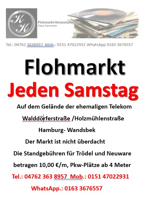  Flohmarkt Hamburg-Wandsbek - Foto 1