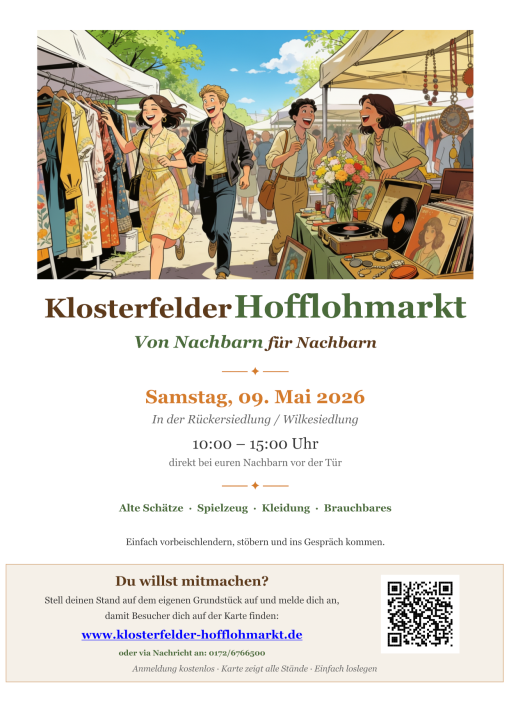  Klosterfelder Hofflohmarkt 2026 - Foto 1