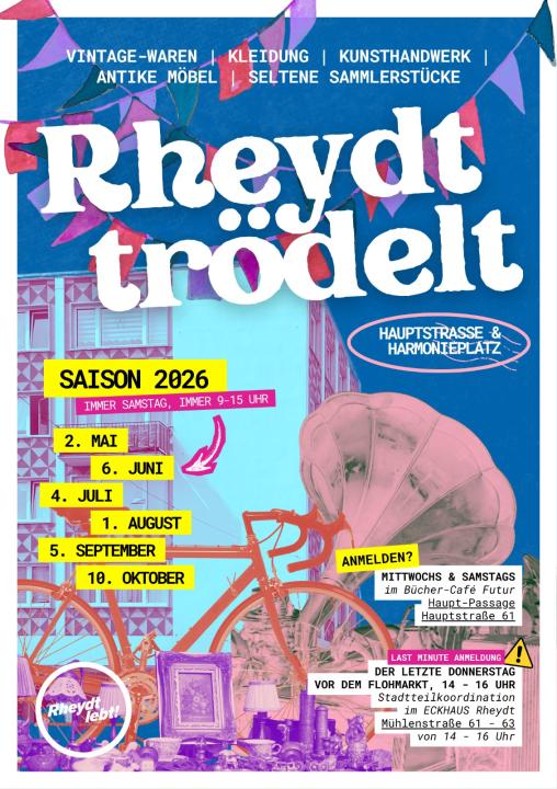  Der große Rheydter Flohmarkt 2026 - Foto 1