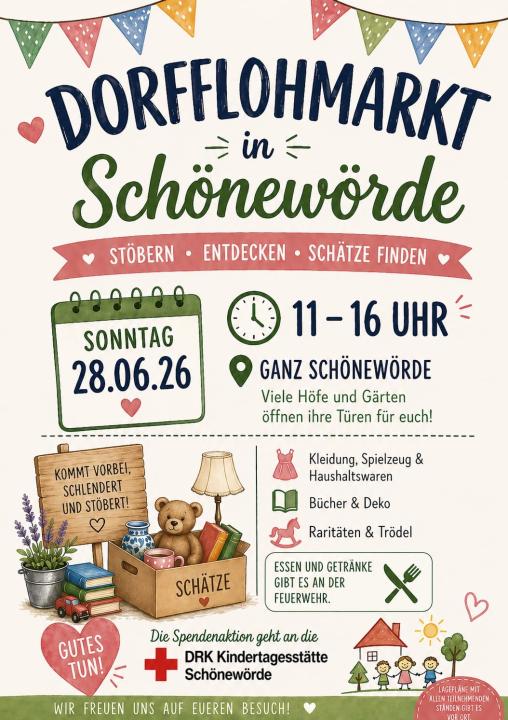  Dorfflohmarkt Schönewörde - Foto 1